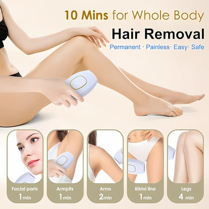 Permanently Home Use Mini Handheld 999999 Flashes IPL Laser Hair Removal Device Painless Personal Care for Men and Women 881