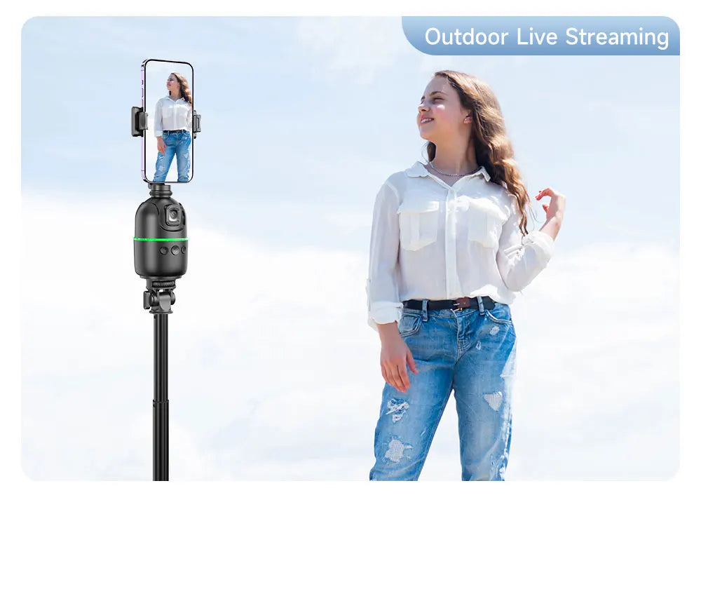 Selfieshow P03 Stabilizer 360°Auto Face Tracking AI