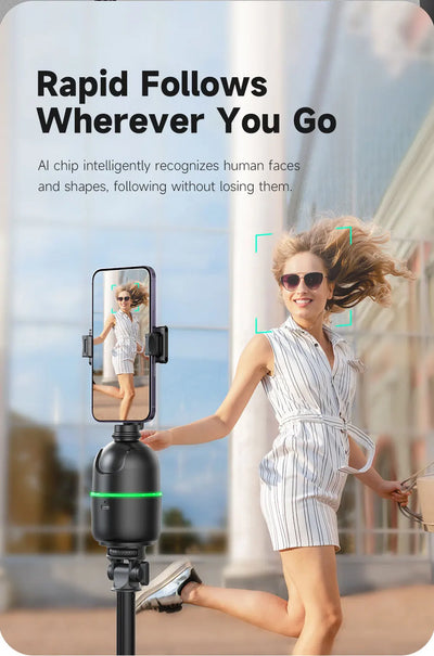 Selfieshow P03 Stabilizer 360°Auto Face Tracking AI