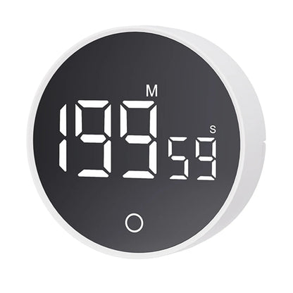 Magnetic Countdown Alarm Clock Kitchen Timer Manual Digital Timer Stand Desk Clock Cooking Timer Shower Study Stopwatch