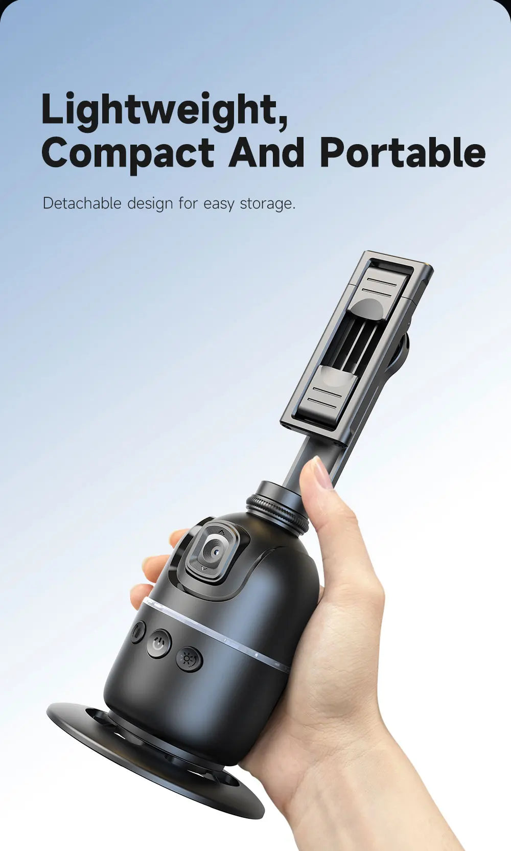 Selfieshow P03 Stabilizer 360°Auto Face Tracking AI