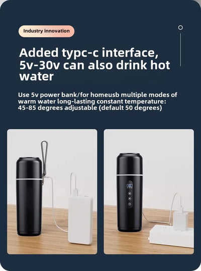 Vehicle Hot Water Mug 12V 24V
