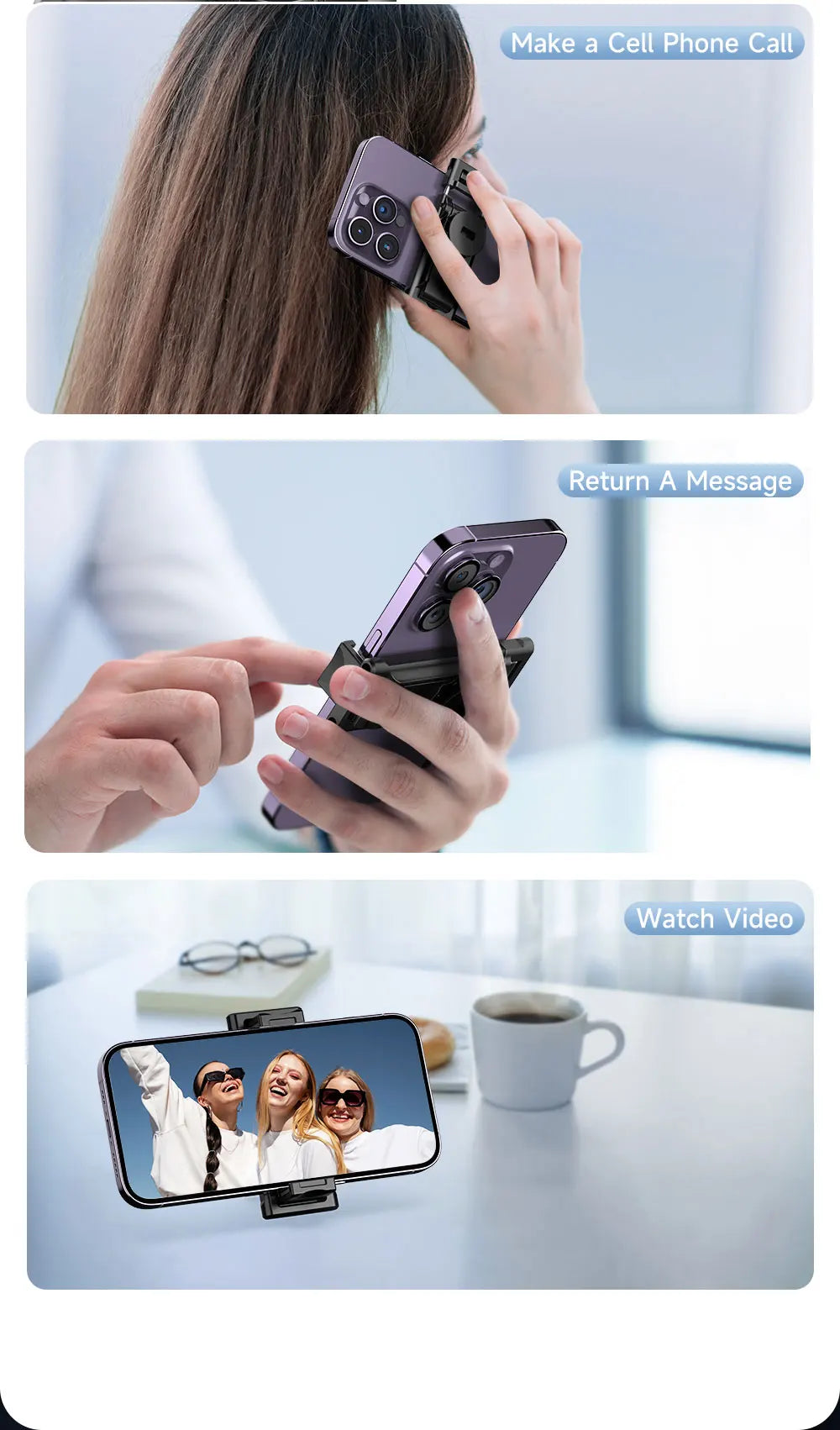 Selfieshow P03 Stabilizer 360°Auto Face Tracking AI