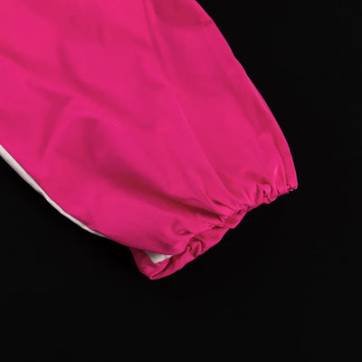 Spring Autumn Street Jumper Two Piece Set Women Long Sleeve Zipper Jacket+Patchwork Hip-Hop Sports Pant Suit Loose Women Outfit