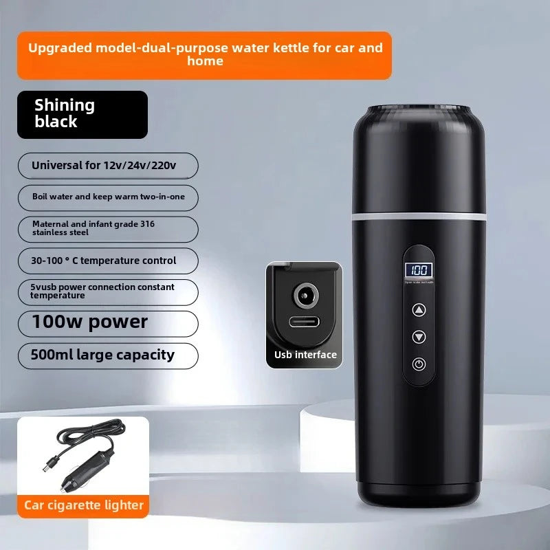 Vehicle Hot Water Mug 12V 24V
