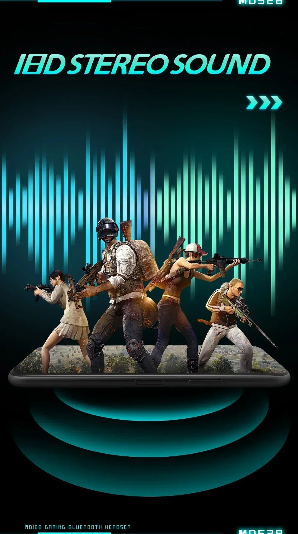 Invisible Sleep Wireless Earphone TWS Bluetooth 5.3 Headphones Hidden Earbuds IPX5 Waterproof Noise Reduction Sports Headset