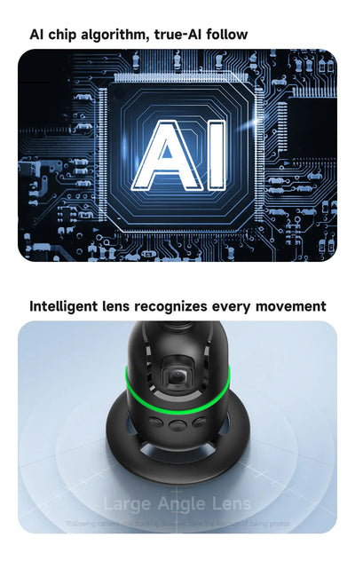 Selfieshow P03 Stabilizer 360°Auto Face Tracking AI