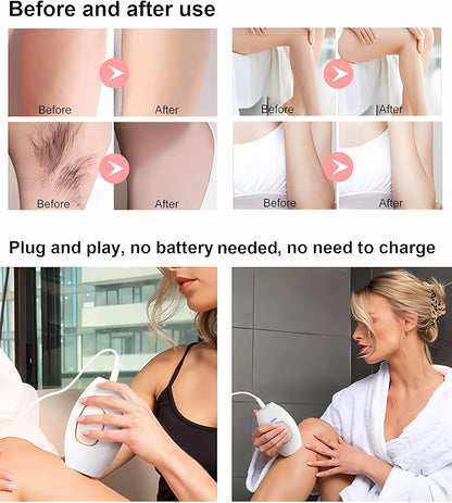 Permanently Home Use Mini Handheld 999999 Flashes IPL Laser Hair Removal Device Painless Personal Care for Men and Women 881
