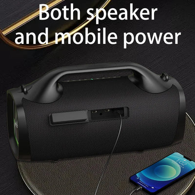 Zealot S79 100W Wireless speaker, Outdoor Portable Subwoofer Speaker, Hifi Sound quality,Dual Pairing, Fast Charging,24000mAh.