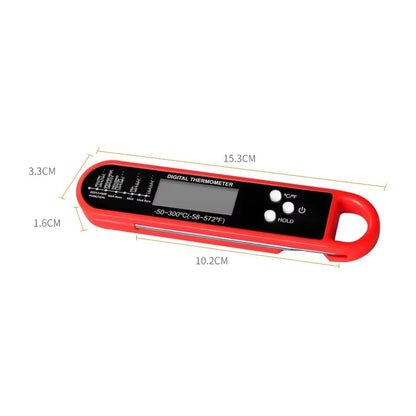 Instant Read Meat Thermometer Stainless Steel Kitchen Cooking Bbq Digital Meat Thermometer With Probe