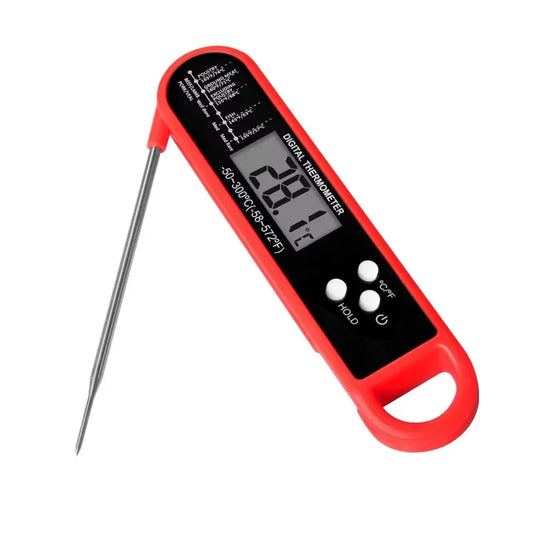 Instant Read Meat Thermometer Stainless Steel Kitchen Cooking Bbq Digital Meat Thermometer With Probe