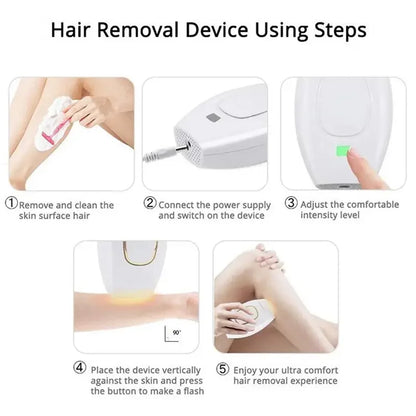Permanently Home Use Mini Handheld 999999 Flashes IPL Laser Hair Removal Device Painless Personal Care for Men and Women 881