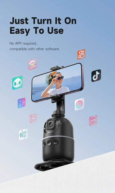 Selfieshow P03 Stabilizer 360°Auto Face Tracking AI