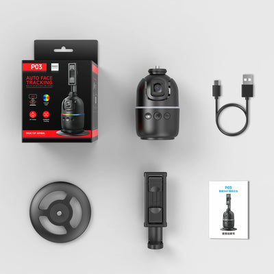 Selfieshow P03 Stabilizer 360°Auto Face Tracking AI