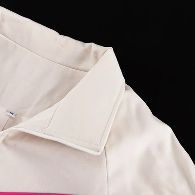 Spring Autumn Street Jumper Two Piece Set Women Long Sleeve Zipper Jacket+Patchwork Hip-Hop Sports Pant Suit Loose Women Outfit